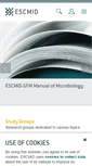 Mobile Screenshot of escmid.org